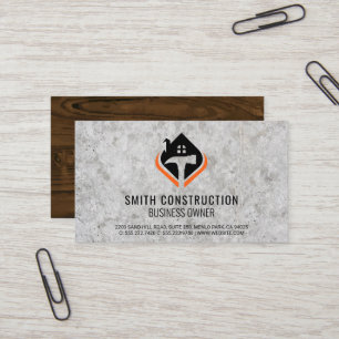 Carpentry Logo   betonhout Visitekaartje