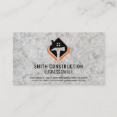 Carpentry Logo | betonhout Visitekaartje (Voorkant)