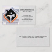 Carpentry Logo | huishamer Visitekaartje (Voorkant / Achterkant)