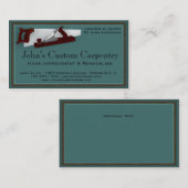 Carpentry Service Visitekaartje (Voorkant / Achterkant)