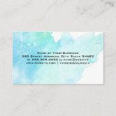 Carpentry tools en Home Icon Visitekaartje (Achterkant)