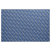 Carpentry Tools Woodworking Toolkit on Blue Stof (Yard (91,4 cm))