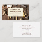 Carpentry Visitekaartje (Voorkant / Achterkant)