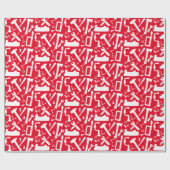 Carpentry Woodwork Tools voor het handelspatroon Cadeaupapier (Vlak)