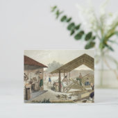 Carpentry Workshop in Kupang, Timor, bord 6 van Briefkaart (Staand voorkant)