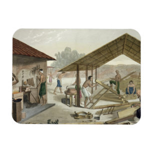 Carpentry Workshop in Kupang, Timor, bord 6 van Magneet