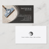 Carpet Cleaning Service Business Card Visitekaartje (Voorkant / Achterkant)