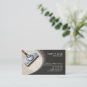 Carpet Cleaning Service Business Card Visitekaartje (Staand voorkant)