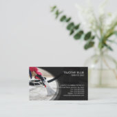 Carpet Cleaning Service Business Card Visitekaartje (Staand voorkant)