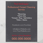 Carpet Cleaning Service Discount Offer Flyer (Achterkant)