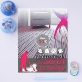 Carpet Cleaning Service Discount Offer Flyer (Enkel)