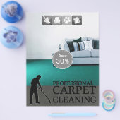 Carpet Cleaning Service Discount Offer Flyer (Enkel)
