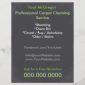Carpet Cleaning Service Discount Offer Flyer (Achterkant)