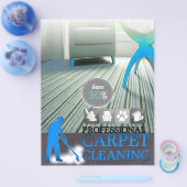 Carpet Cleaning Service Discount Offer Flyer (Enkel)
