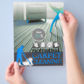 Carpet Cleaning Service Discount Offer Flyer (Hand)