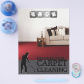 Carpet Cleaning Service Flyer (Enkel)