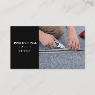 Carpet Fitter Service Professional Visitekaartje