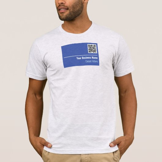 Carpet Fitters QR-code T-shirt (Voorkant)