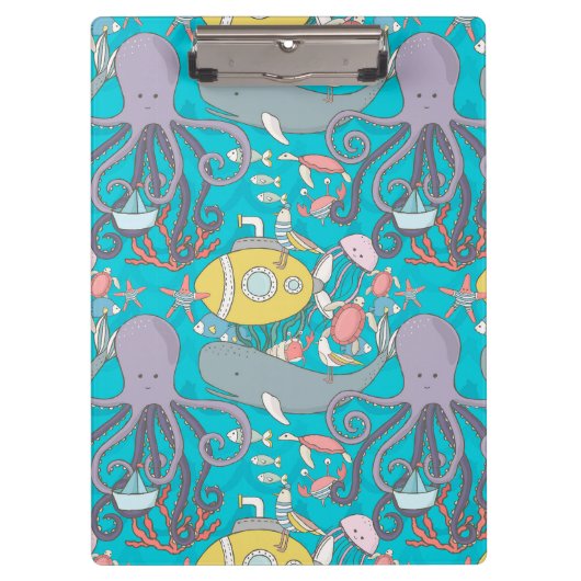 Carpeta de pinza de la colección Under the Sea Klembord (Voorkant)