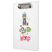 Carpeta de pinza Joy to the World Klembord (Links)