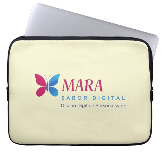 Carpeta escolar con diseño creativo laptop sleeve (Voorkant)