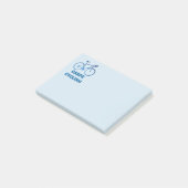 Carpfietsen, fietscyclus na het aanbrengen van not post-it® notes (Schuin)