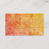 Carpingbossen en -constructie visitekaartje (Achterkant)