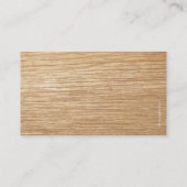 Carpingcarpenter chisel art visitekaartje (Achterkant)