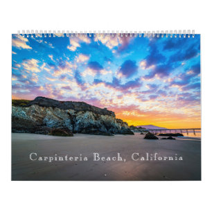 Carpinteria Beach, Californië Kalender