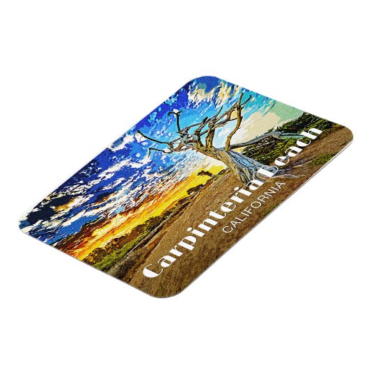 Carpinteria Beach Magneet (Linkerzijde)