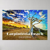 Carpinteria Beach Poster (Voorkant)
