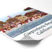 Carpinteria Beach Poster (Hoek)