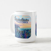 Carpinteria California Santa Barbara Ventura Beach Koffiemok (Voorkant links)