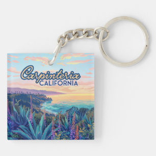 Carpinteria California Santa Barbara Ventura Beach Sleutelhanger