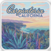 Carpinteria California Santa Barbara Ventura Beach Sticker (Voorkant)
