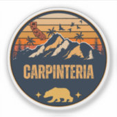 Carpinteria, Californië Sticker (Voorkant)