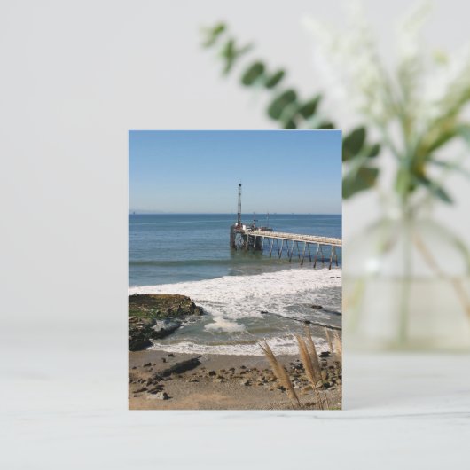 Carpinteria Pier Briefkaart (Staand voorkant)
