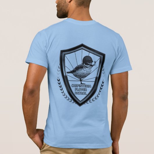 Carpinteria Plover Patrol T-Shirt (Achterkant)