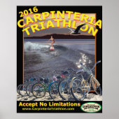 Carpinteria Triathlon Poster 2016 (Voorkant)
