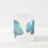 Carpintis Texas Cichlid Frosted Glass Mok (Center)