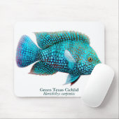 Carpintis Texas Cichlid Mousepad Muismat (Met muis)