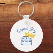 Carpool King sleutelhanger (Voorkant)