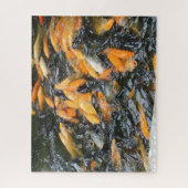 Carps in visvijver, Hanoi Legpuzzel (Verticaal)