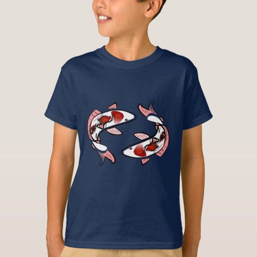 Carps Kohaku Koi T-shirts (Voorkant)