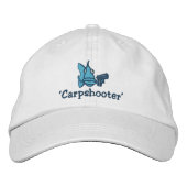 Carpshooter - geborduurd Pet (Voorkant)
