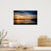 Carquinez Bridge Sunset Poster (Keuken)