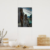 Carr - Blunden Harbour 1930 Poster (Keuken)