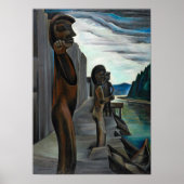 Carr - Blunden Harbour 1930 Poster (Voorkant)