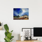 Carr - Boven de grindput 1937 Poster (Thuiskantoor)