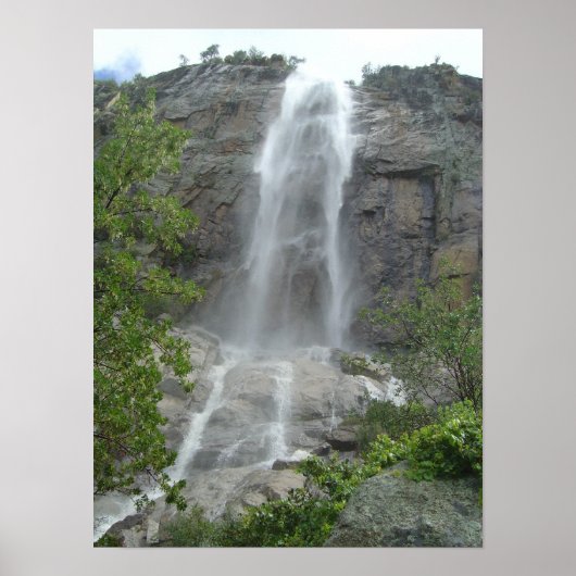 Carr Canyon Waterfall Poster (Voorkant)